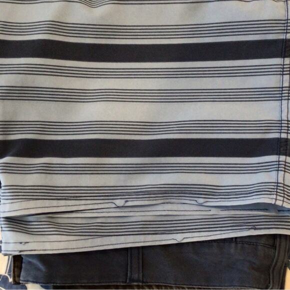 HURLEY Phantom Board Shorts Blue Stripes Men's 20" size 31 - Picture 5 of 5